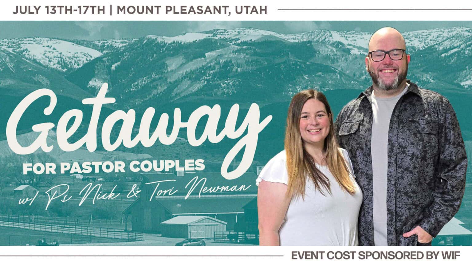 couples Getaway 2026 graphic -Utah